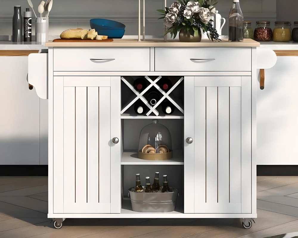 small kitchen islands with seating and storage